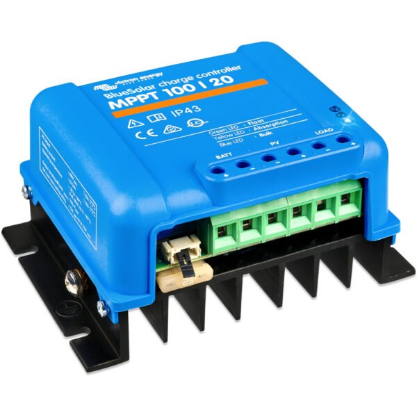 BlueSolar MPPT 100-20 (left)