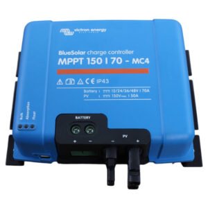 Victron Energy BlueSolar MPPT 150-70-MC4 (front-angle)